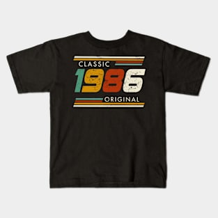 Classic 1986 Original Vintage Kids T-Shirt